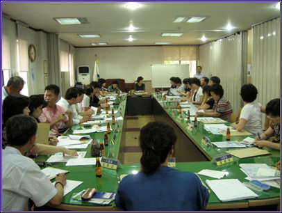 6월 통장 월례회의 (2008. 06. 20)