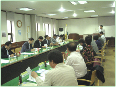 주민자치위원회 6월 월례회의 (2008. 06. 18)
