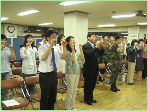 김진익 교수 초청 직원 친절교육 (2008년 6월 11일)