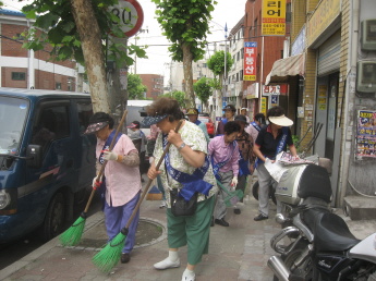 청정관진만들기 대청소 실시(5.29) 