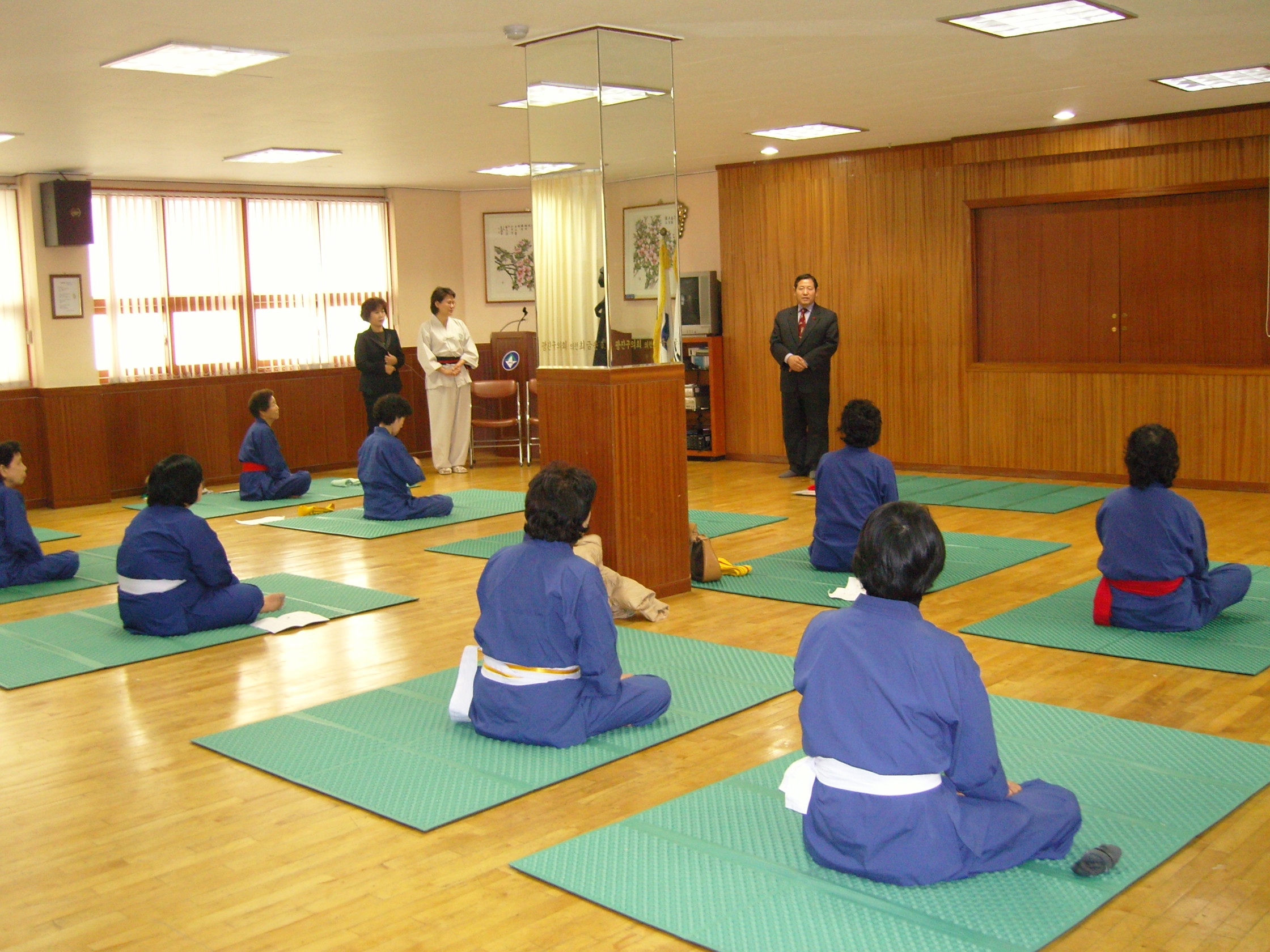 국선도 단전호흡 프로그램 전경1(야간, 주간반 운영) 