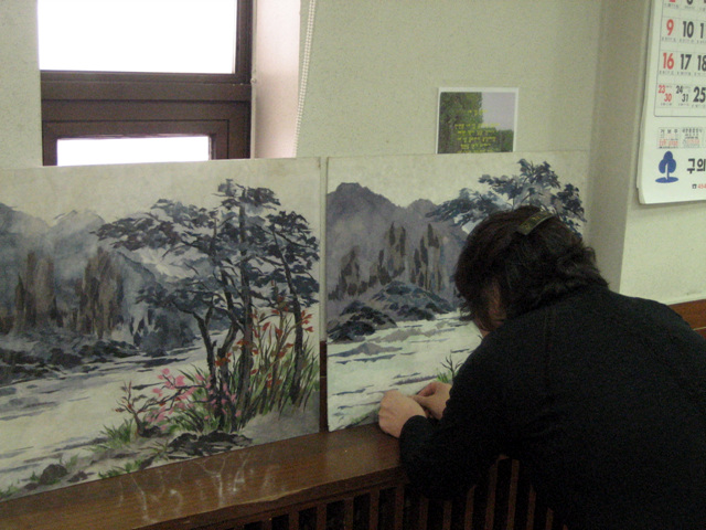 구의3동 주민자치센터 한지그림공예반 소개 