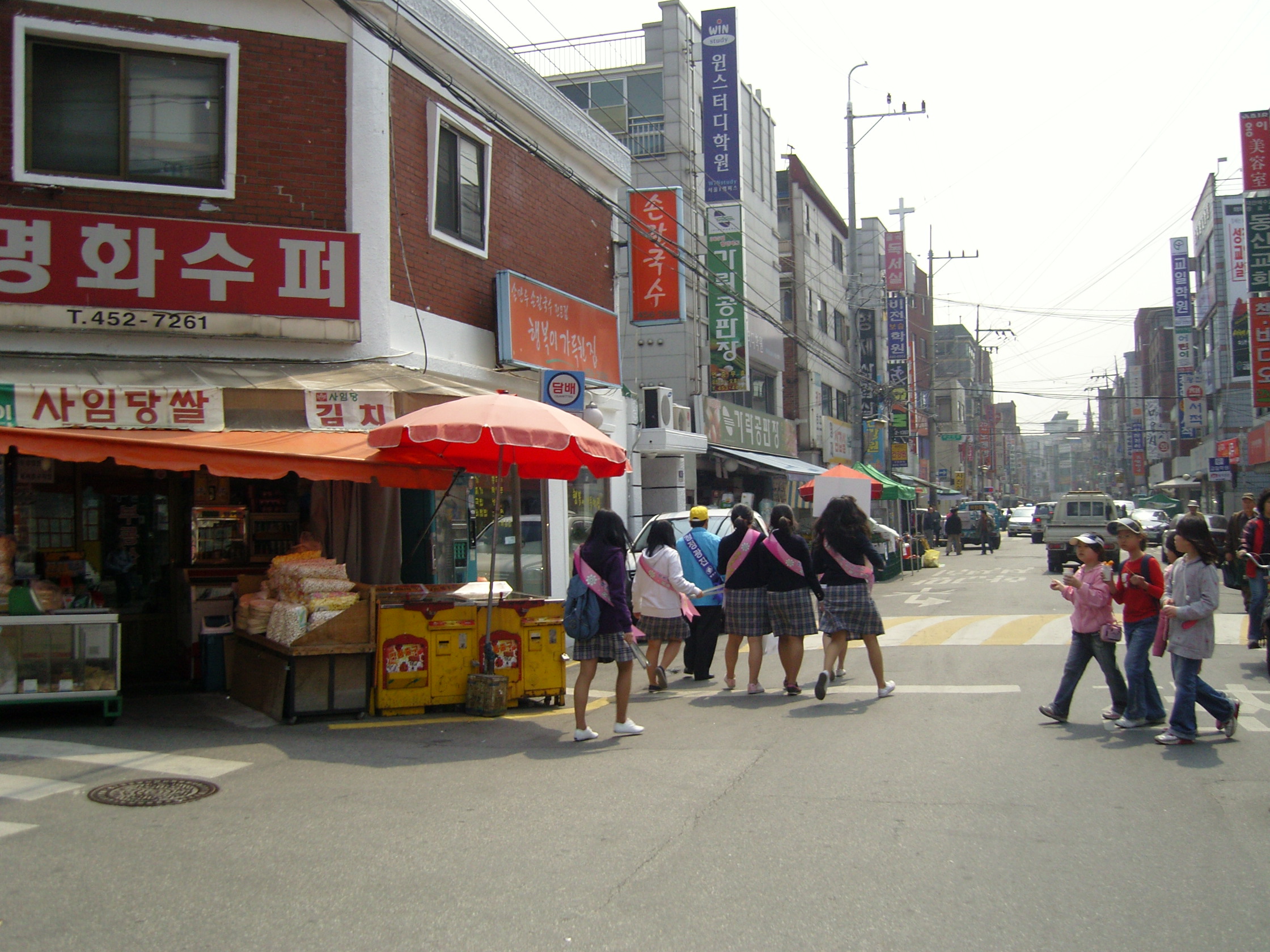 동대부여고와 함께하는 학생 정화활동 자원봉사단 전경14(2008. 5. 17) 