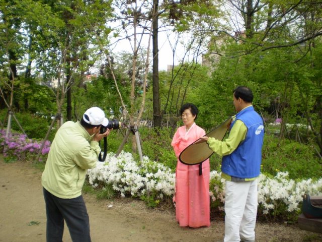 어르신 행복사진 촬영(2008.4)