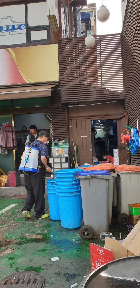 희망일자리 방역활동