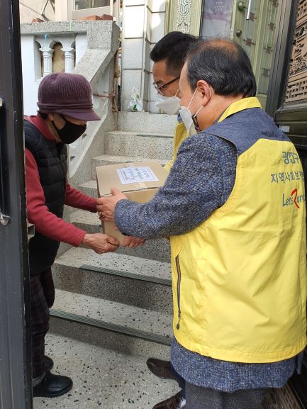 102주년 삼일절맞이 독립유공자 후손 및 국가유공자 위문품 전달