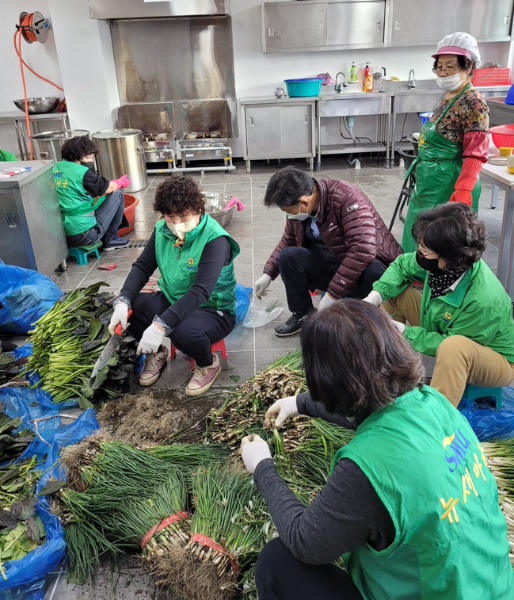 2022년 구의제1동 새마을부녀회 사랑의 김장 담그기