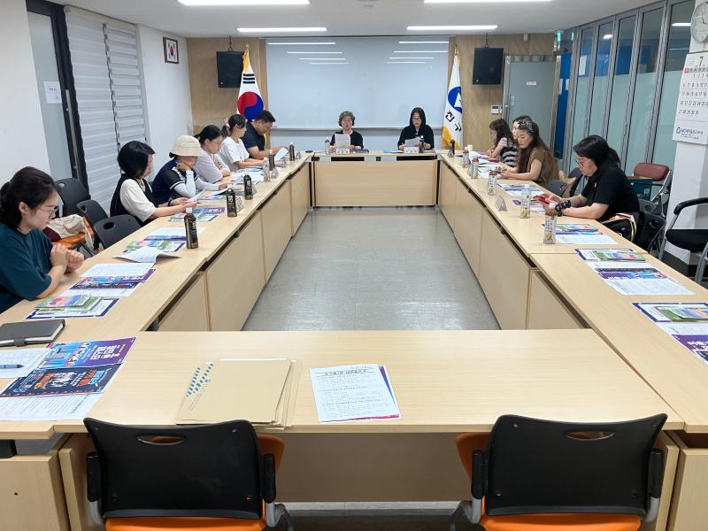 중곡1동 새마을문고 월례회의_25년 7월