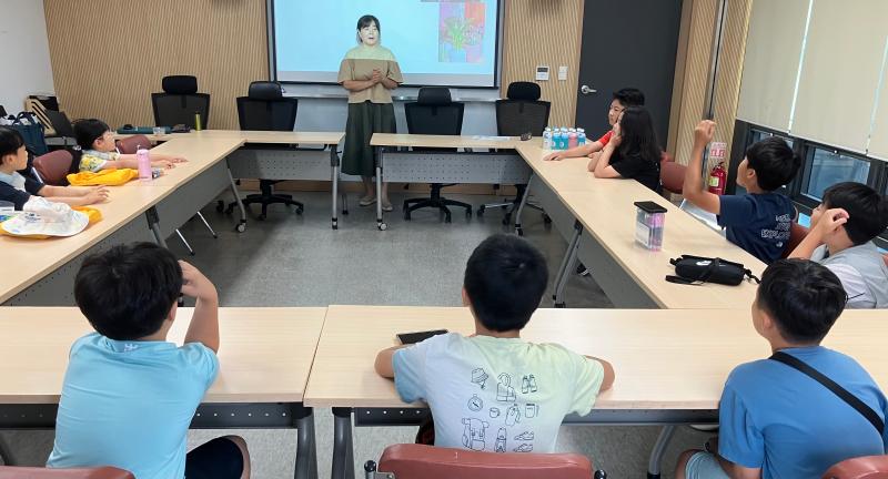 중곡1동 자치회관 여름방학 특화프로그램 <내 손안의 작은 농장, 스마트팜 만들기> 