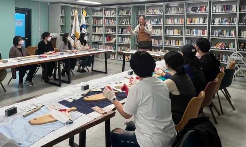 [자양1동] 직원 목공힐링프로그램 추진