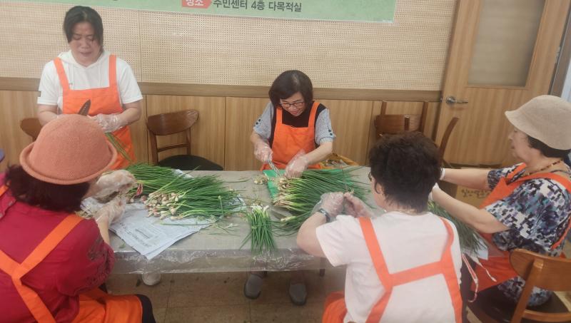 2025년 주민자치회(복지공동체분과) 사랑의 밑반찬 나눔(1회차)