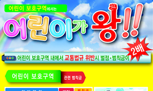 어린이보호구역 특별단속 실시